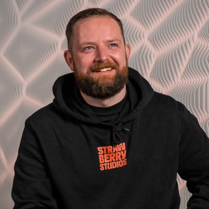 Bradley Edwards, Founder & Director at Strawberry Studios